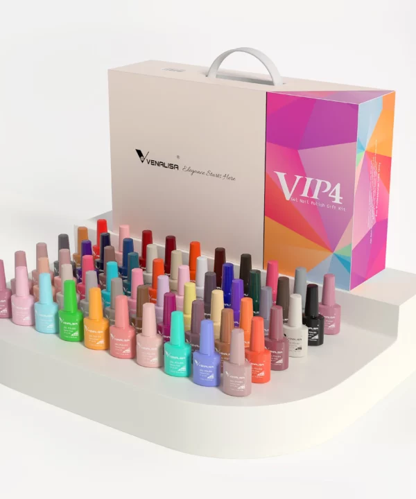 Kit de vernis gel VIP4 60 couleurs sans HEMA