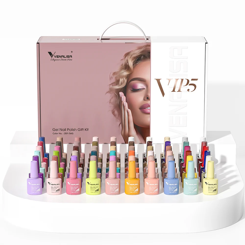 Kit de vernis gel VIP5 60 couleurs sans héma